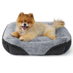 Bedsure dog bed close-up of non-slip bottom for slip-free floors