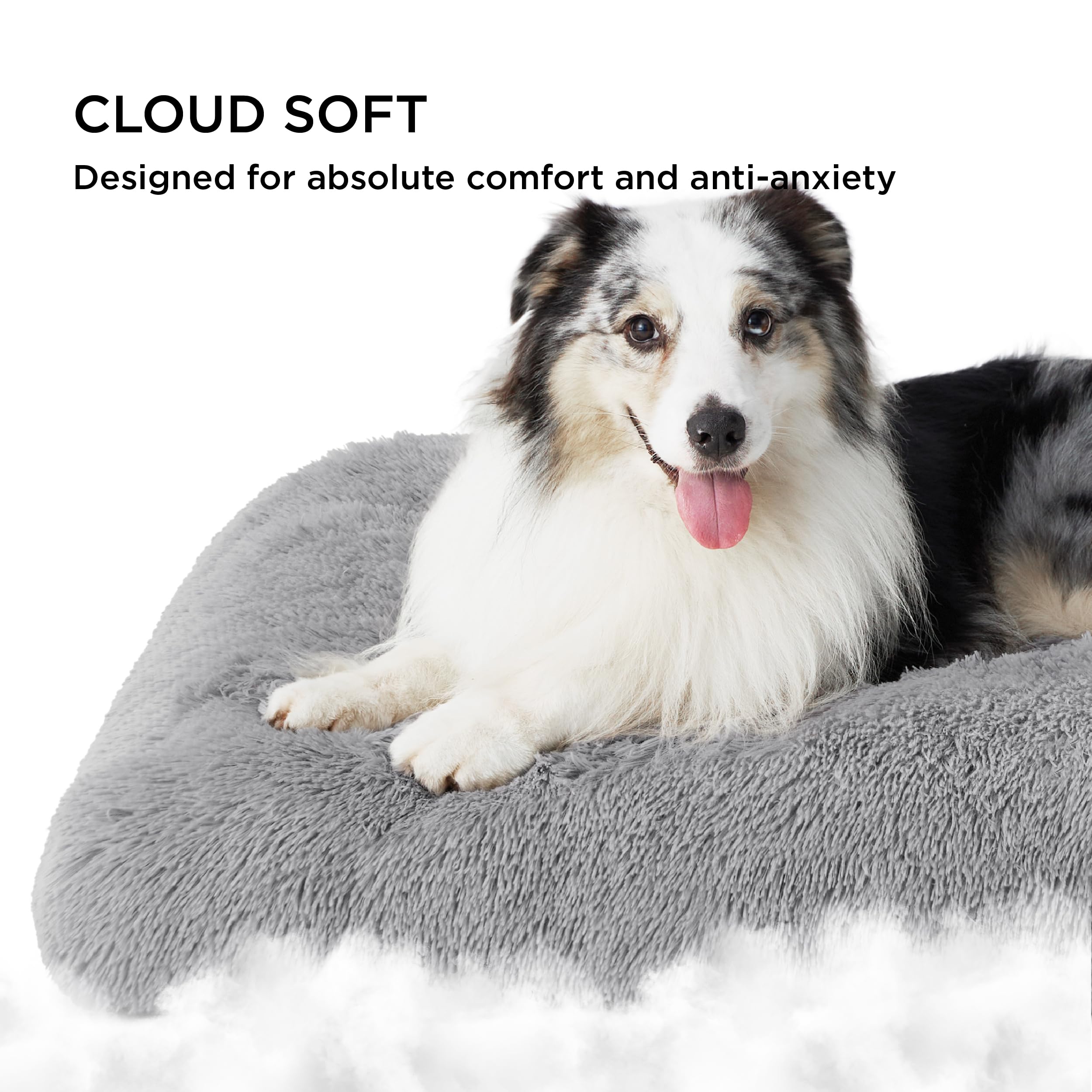 Bedsure washable xl dog bed crate fit inside for spacious kennels.
