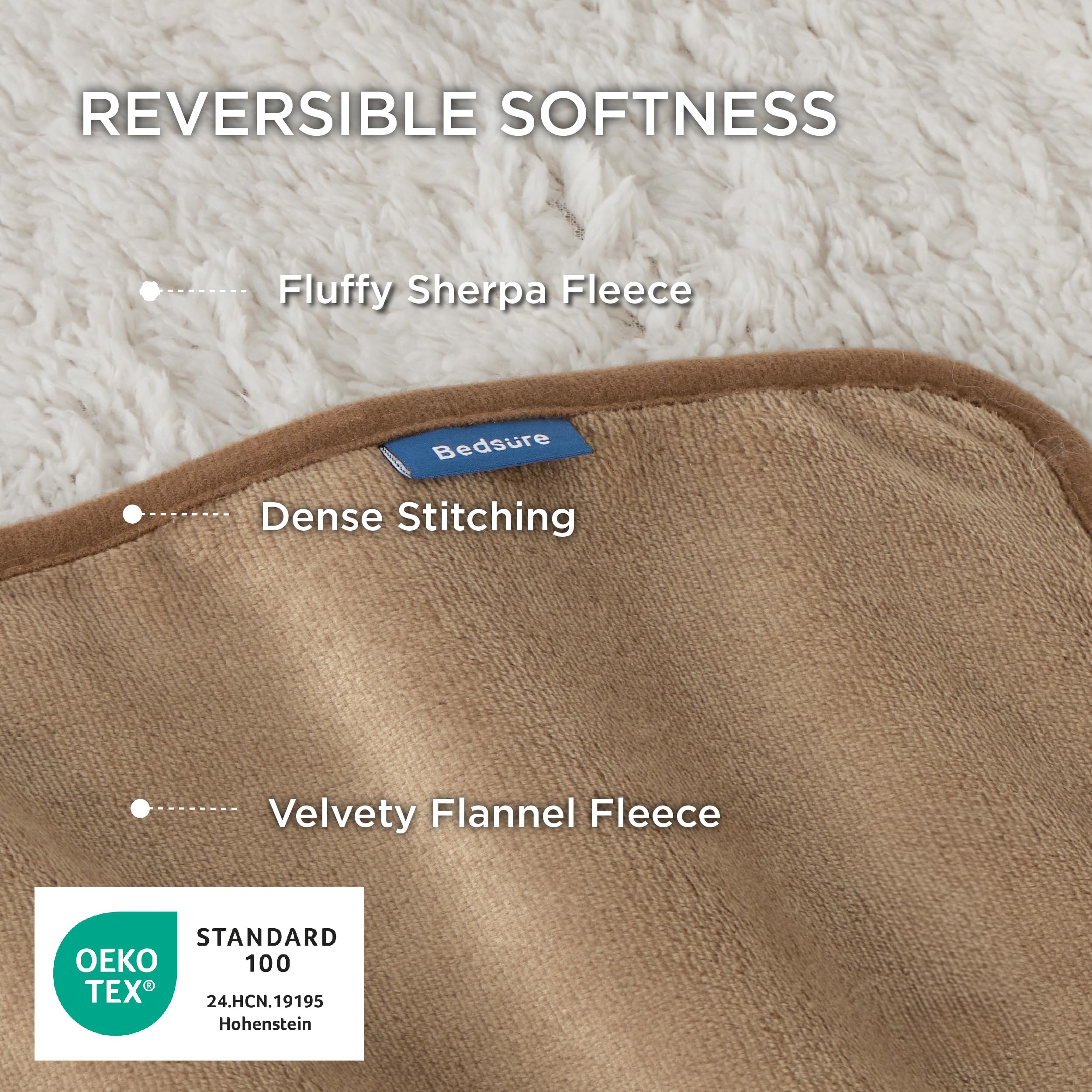 Bedsure waterproof blanket membrane protects furniture from spills and accidents during daily use
