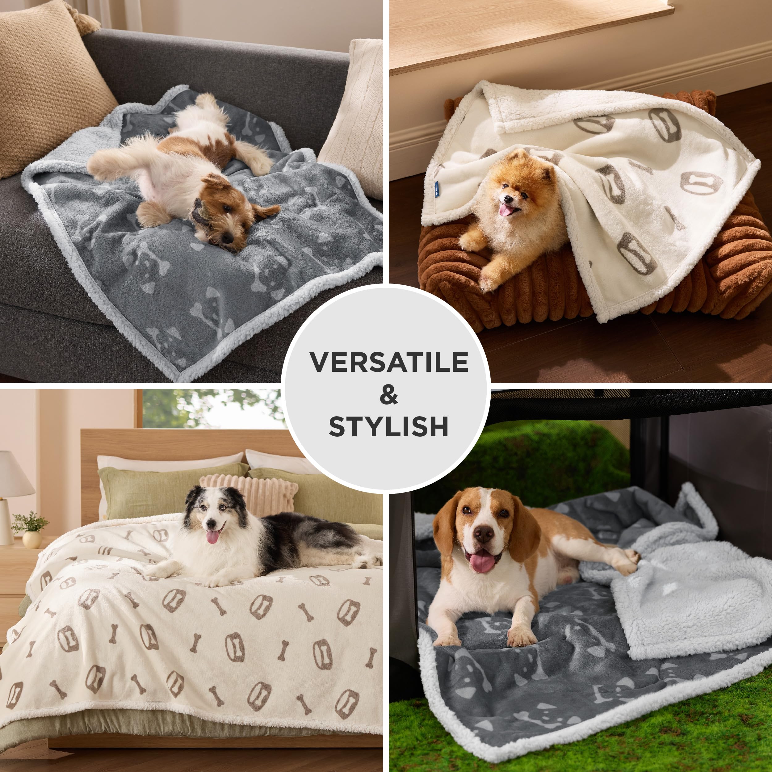 Bedsure blanket used as a bed protector keeps sleeping areas clean and dry.