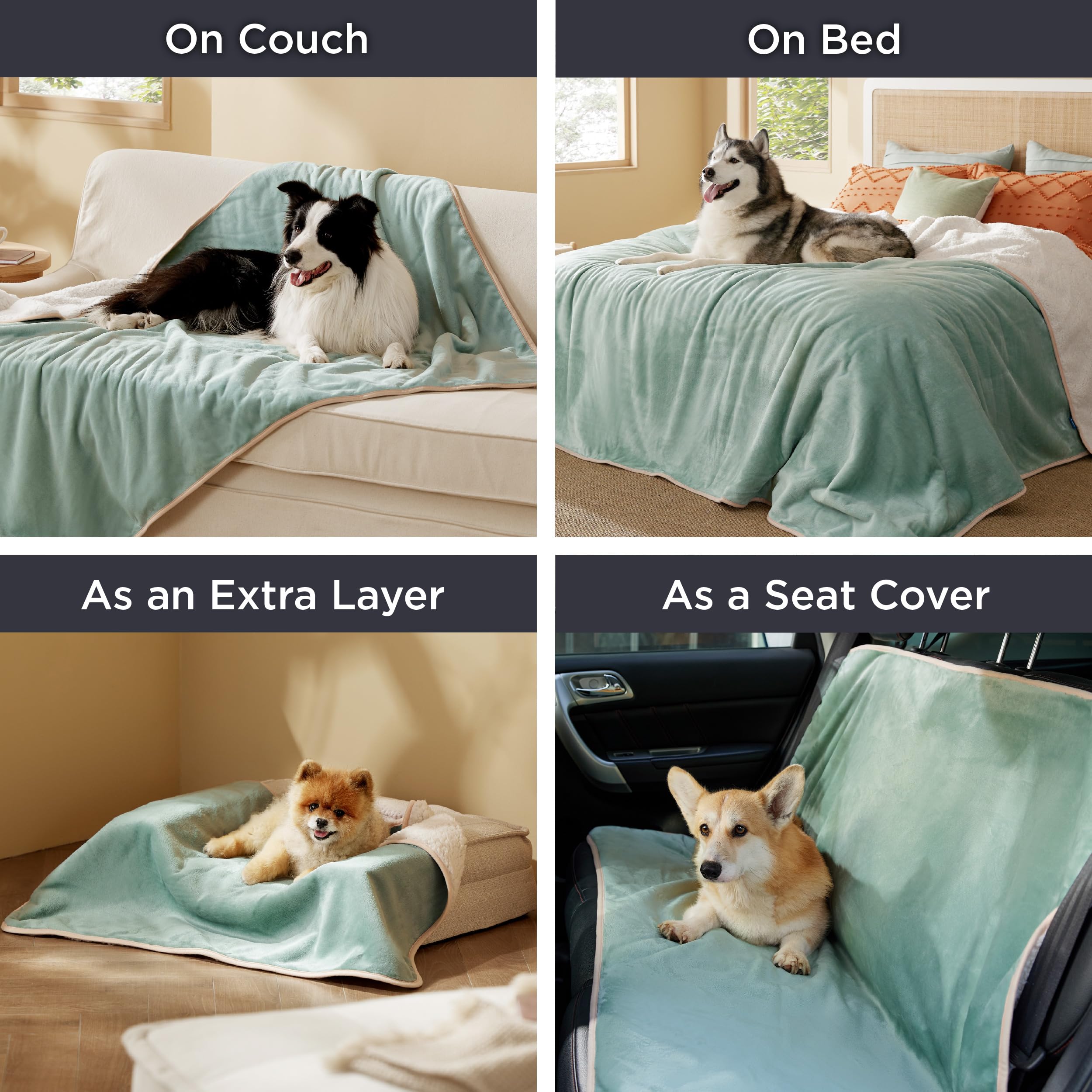 Bedsure easy-clean blanket machine washable for quick refresh