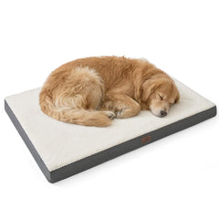 Bedsure XL dog bed orthopedic egg crate foam supports joints for restful sleep