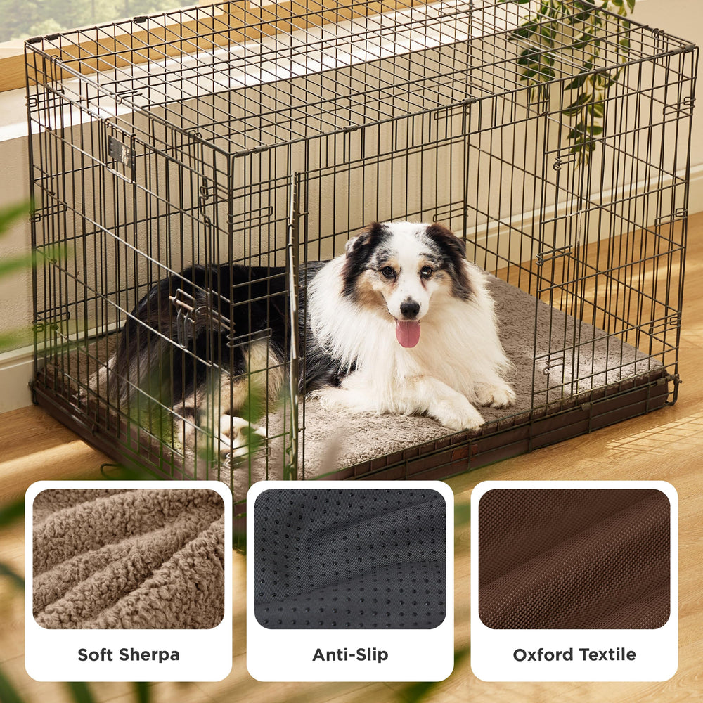 Bedsure XL dog bed with soft sherpa fabric delivers cloud like comfort