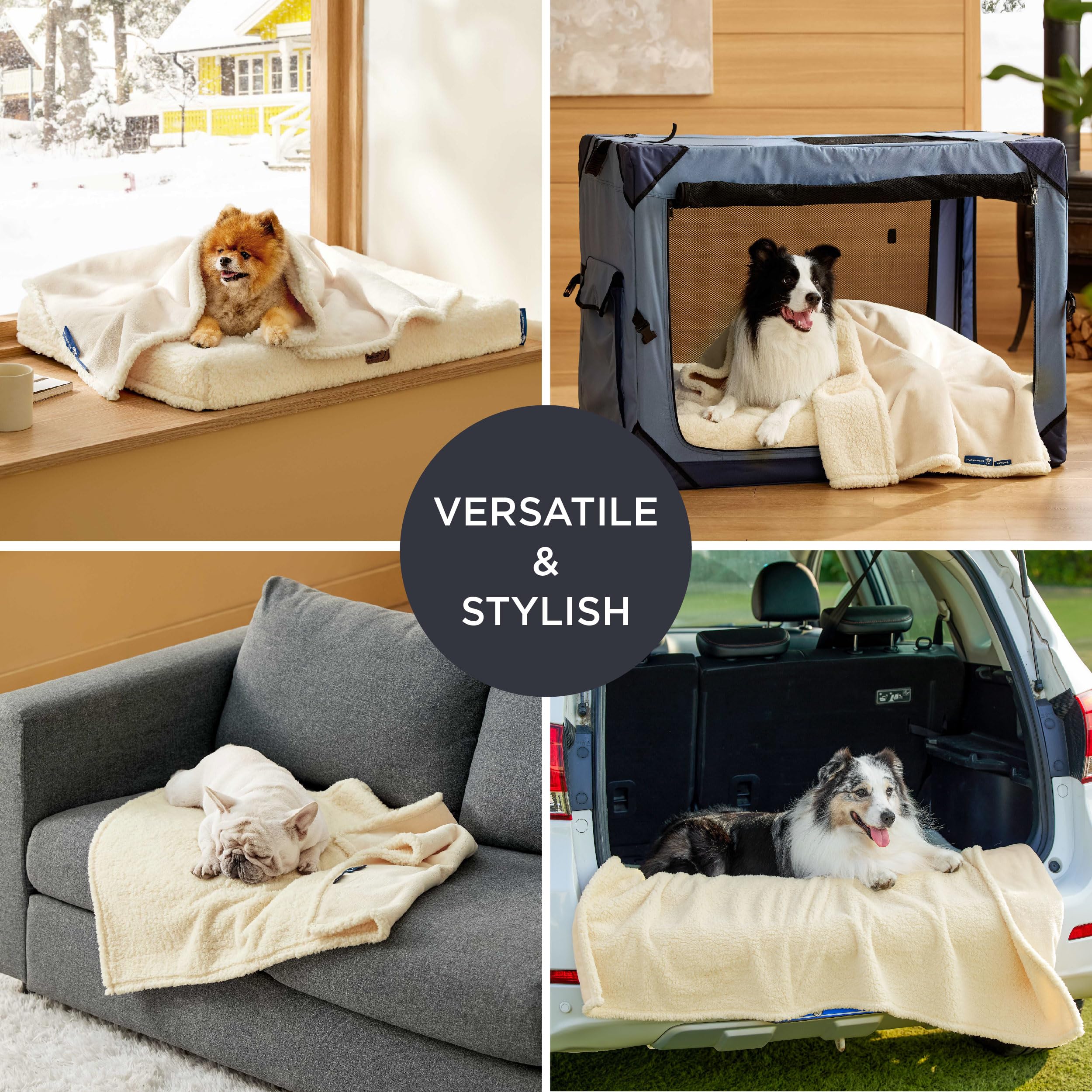 Bedsure XL machine washable care makes quick cleanup after messy moments.