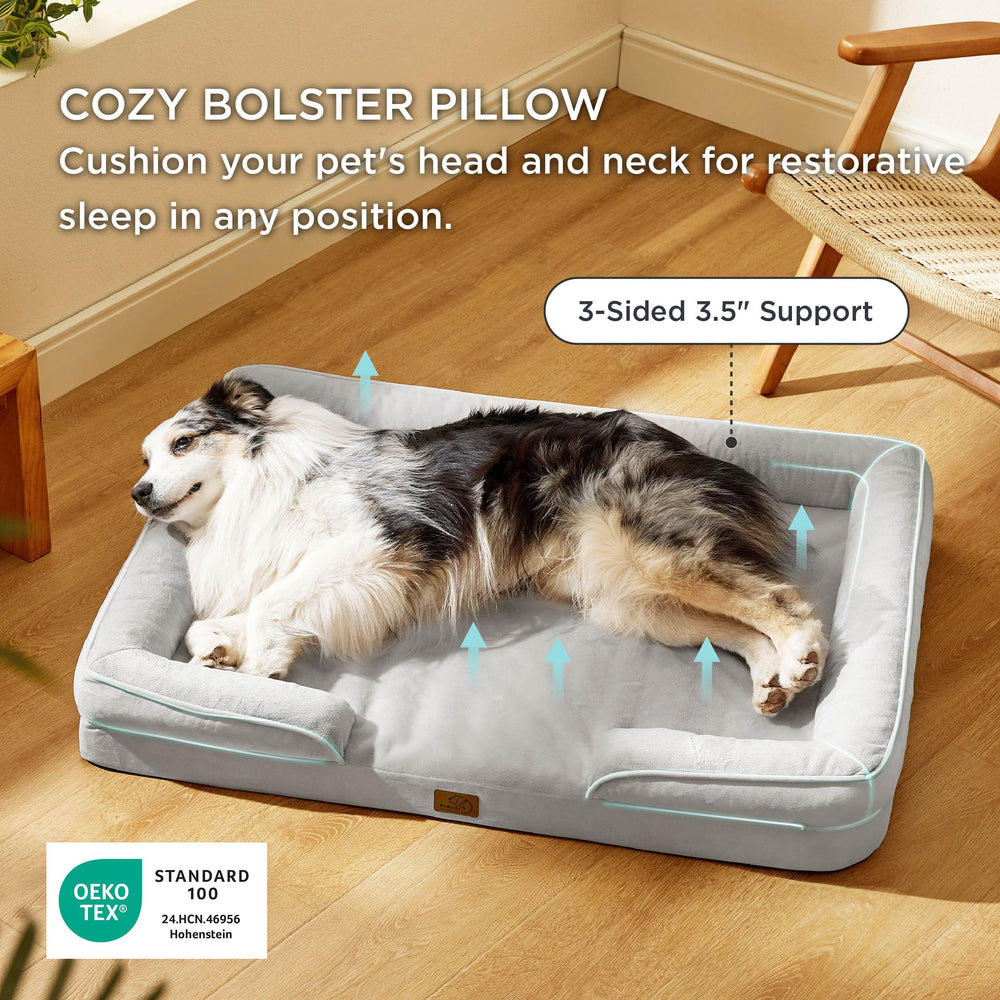Bedsure removable cover for quick washing keeps the bed fresh.