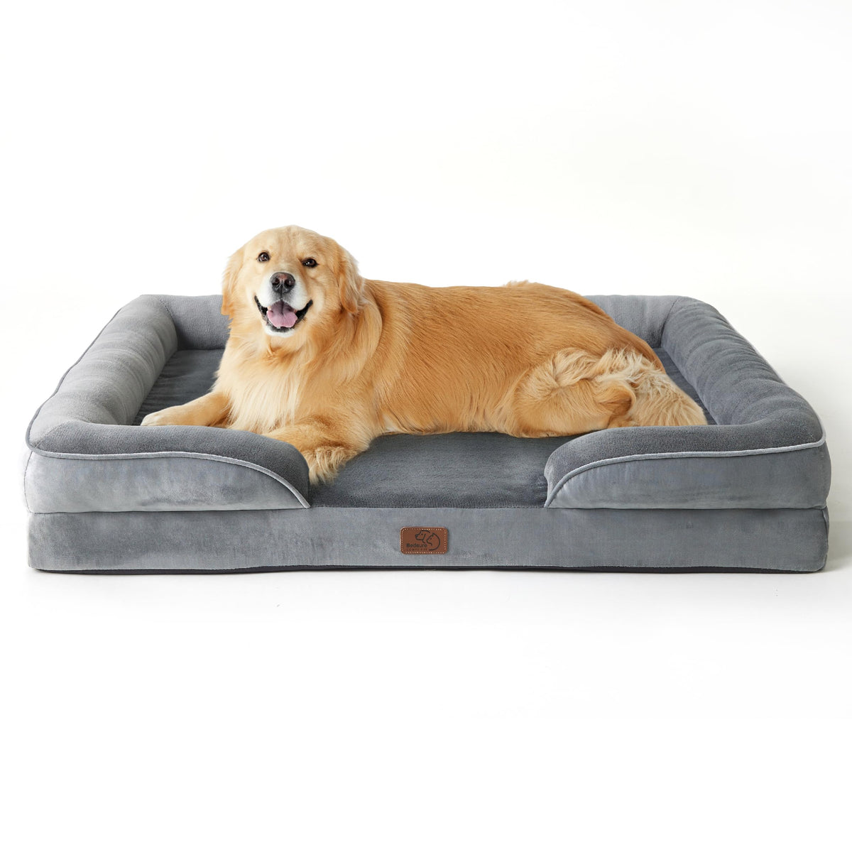 Bedsure XL Plus orthopedic dog bed waterproof cover supports easy cleaning and lasting comfort.