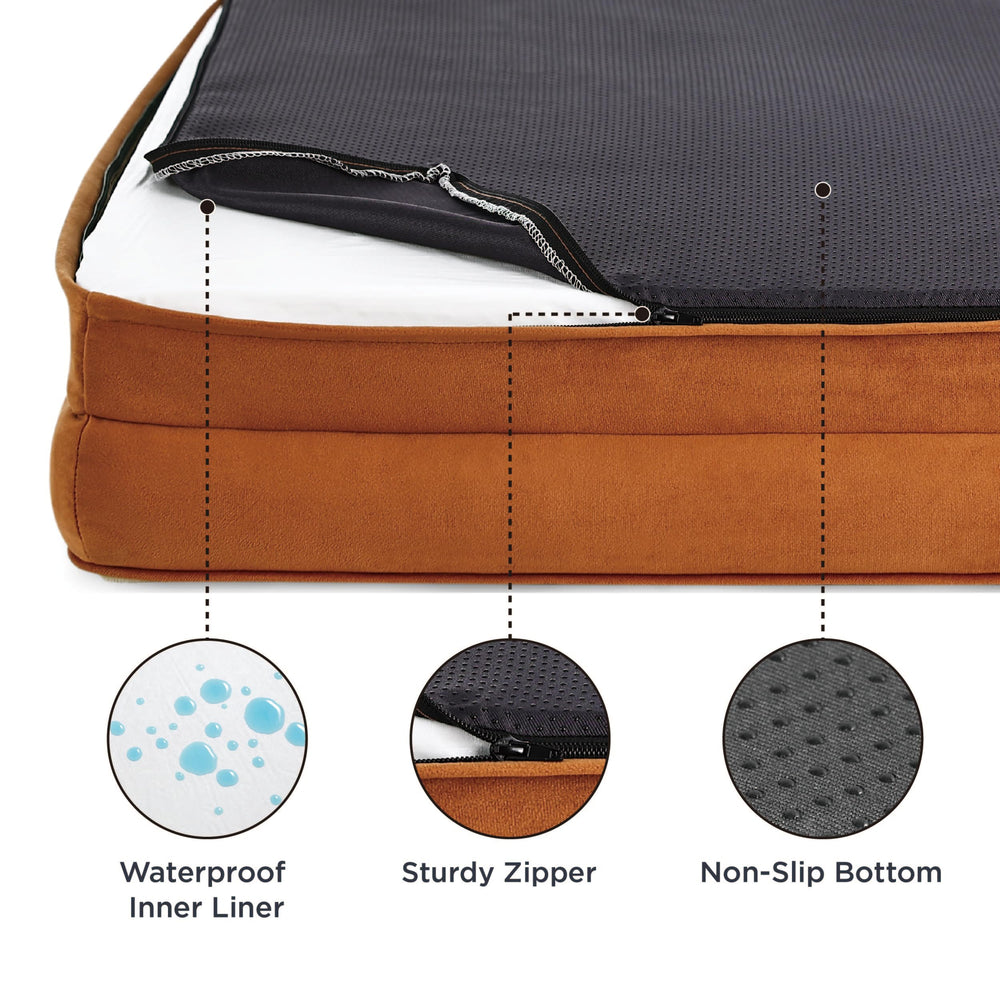 Bedsure XXL bed Ember Clay with low entrance for easy access and knee-friendly entry