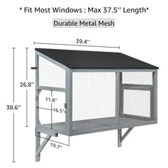 beeNbkks catio expandable connectivity enables larger play spaces.