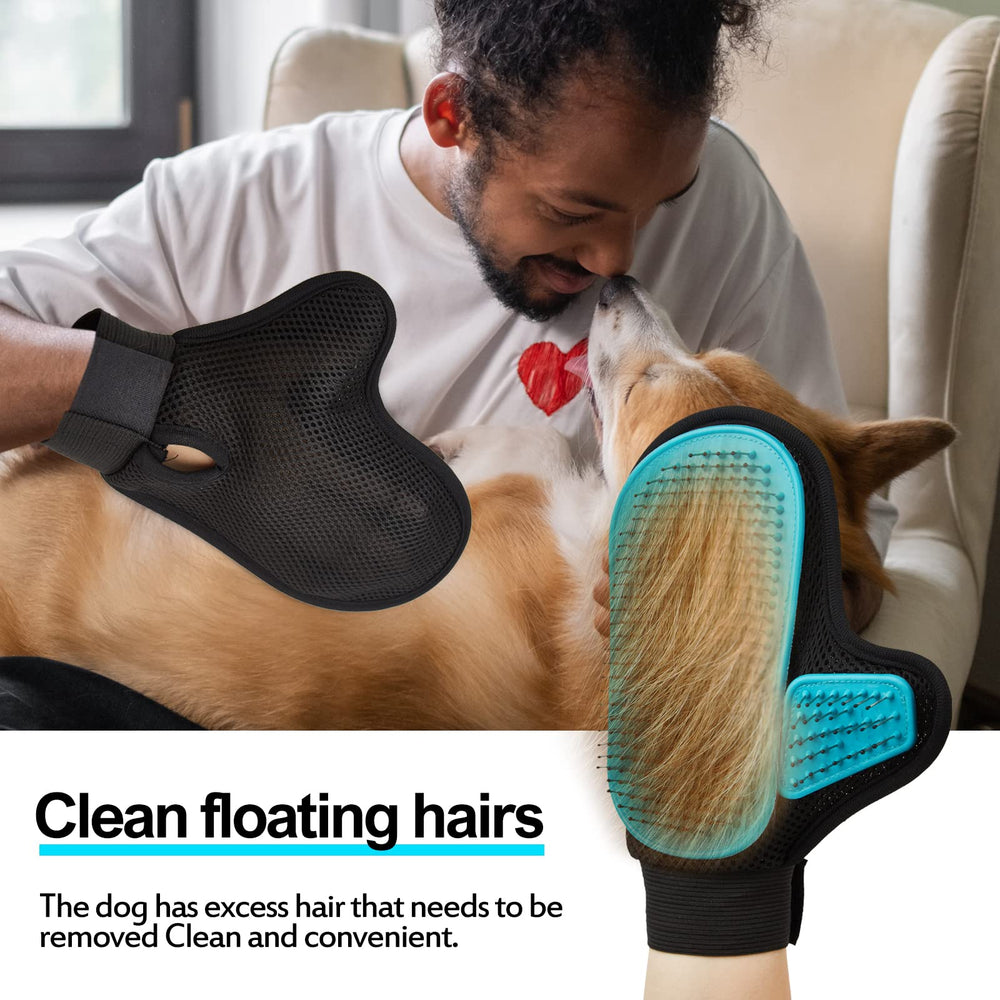 Beenefits massage mitten during bath time offers a soothing spa-like grooming session