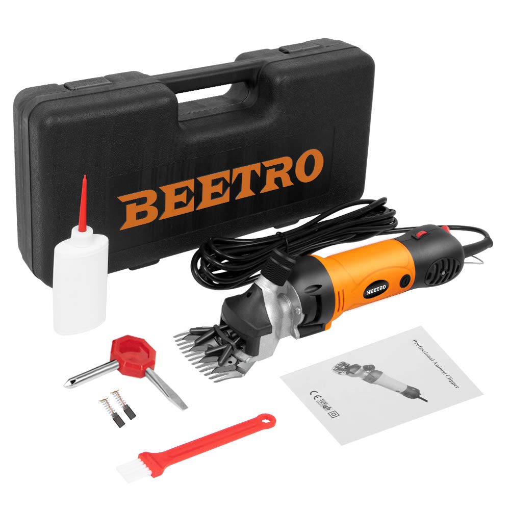 BEETRO 6-speeds control panel enables precise trimming tailored to livestock needs.