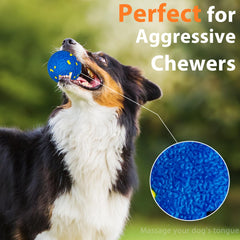 Beieverluck bounce-high dog ball highlights high elasticity for energetic fetch and playful games.