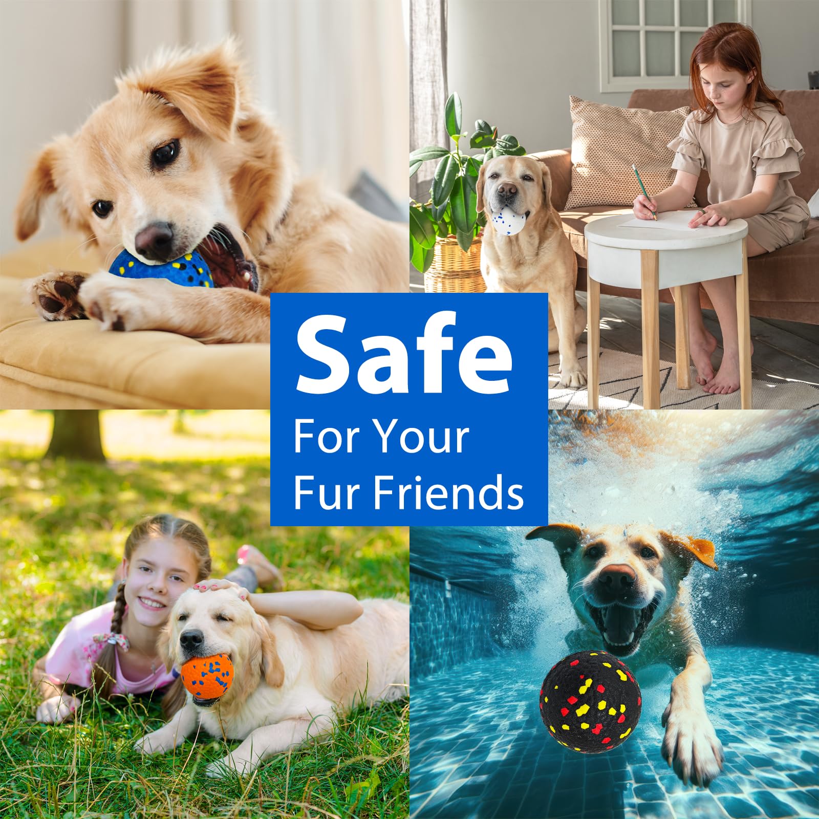 Beieverluck 12-pack ensures quick replacements for eager chewers during paw-some playtime.