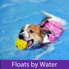 Beieverluck water-floating ball eases water play and throws in pool, yard, or shoreline.