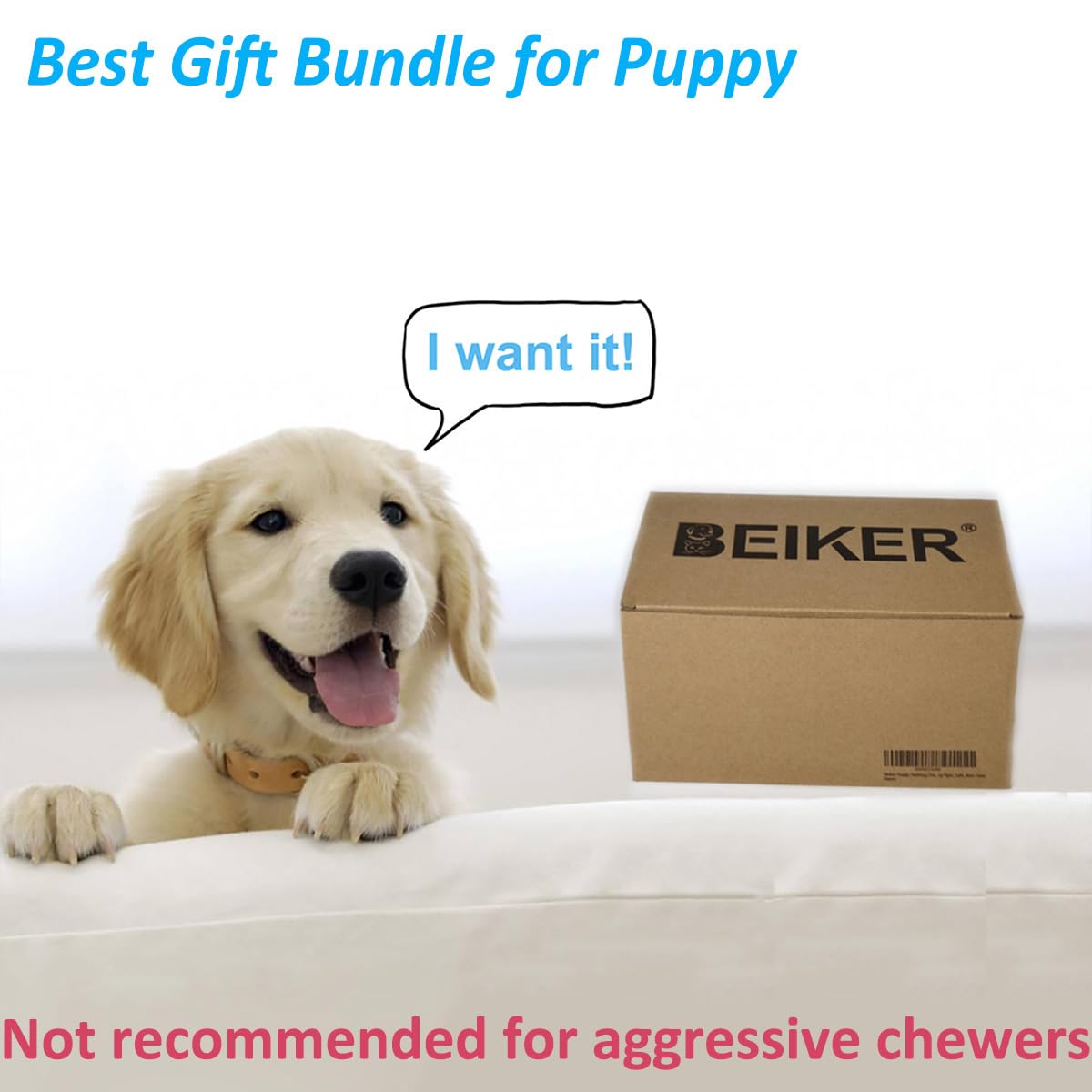 Beiker 15-pack toy bundle in-use display highlights boredom relief options