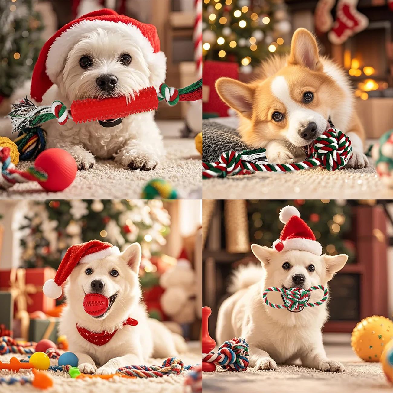 Beiker cotton rope tug toys for durable indoor games.