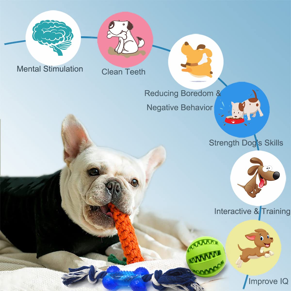 Beiker cotton rope tug toy closeup demonstrates interactive play and bonding