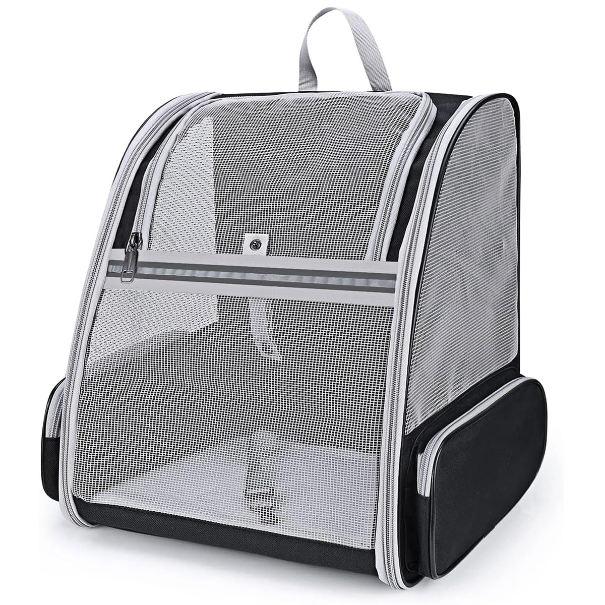 BEIKOTT cat backpack dimensions ensure comfortable space up to 13 lbs.
