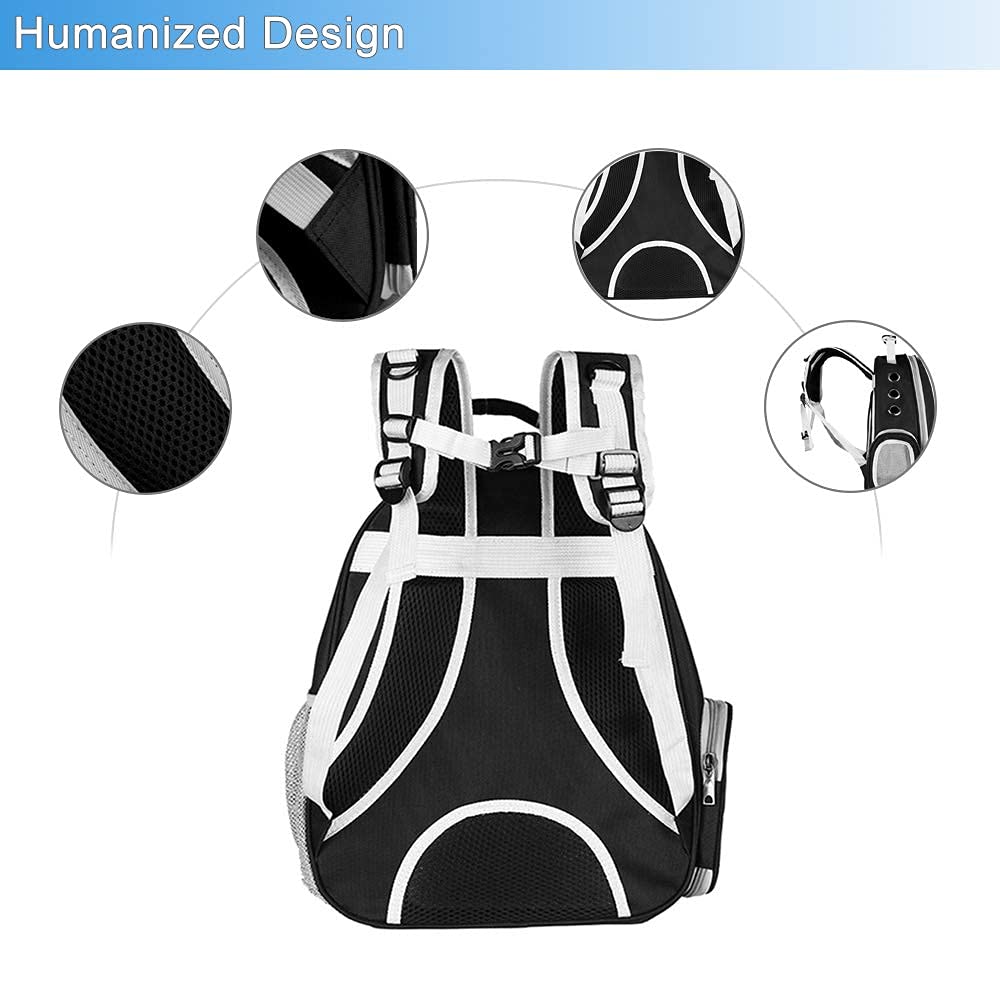 BEIKOTT cat backpack interior soft mat provides cozy resting space.
