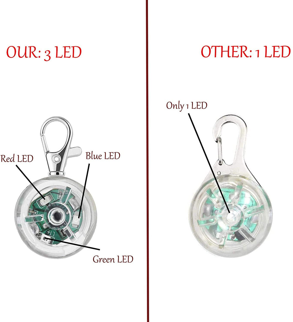 Bekhandy LED visibility modes for safer night walks