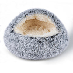 BELEEWILWON shell-shaped bed for secure, cozy lounging.