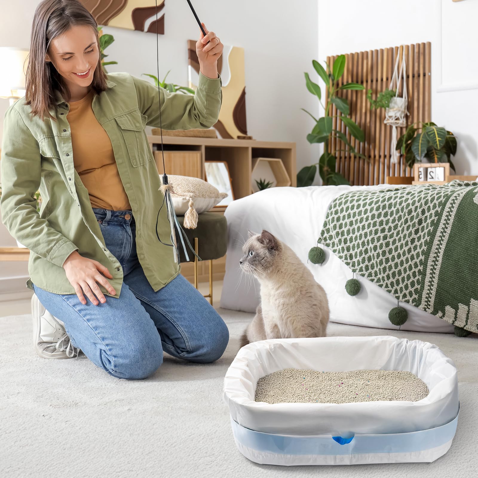 Belinlen easy cleanup design simplifies lifting and disposal