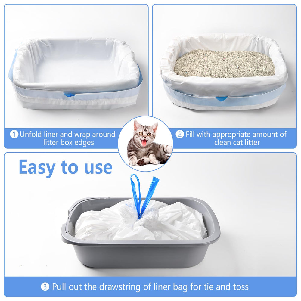 Belinlen heavy-duty liners protect floors during litter changes