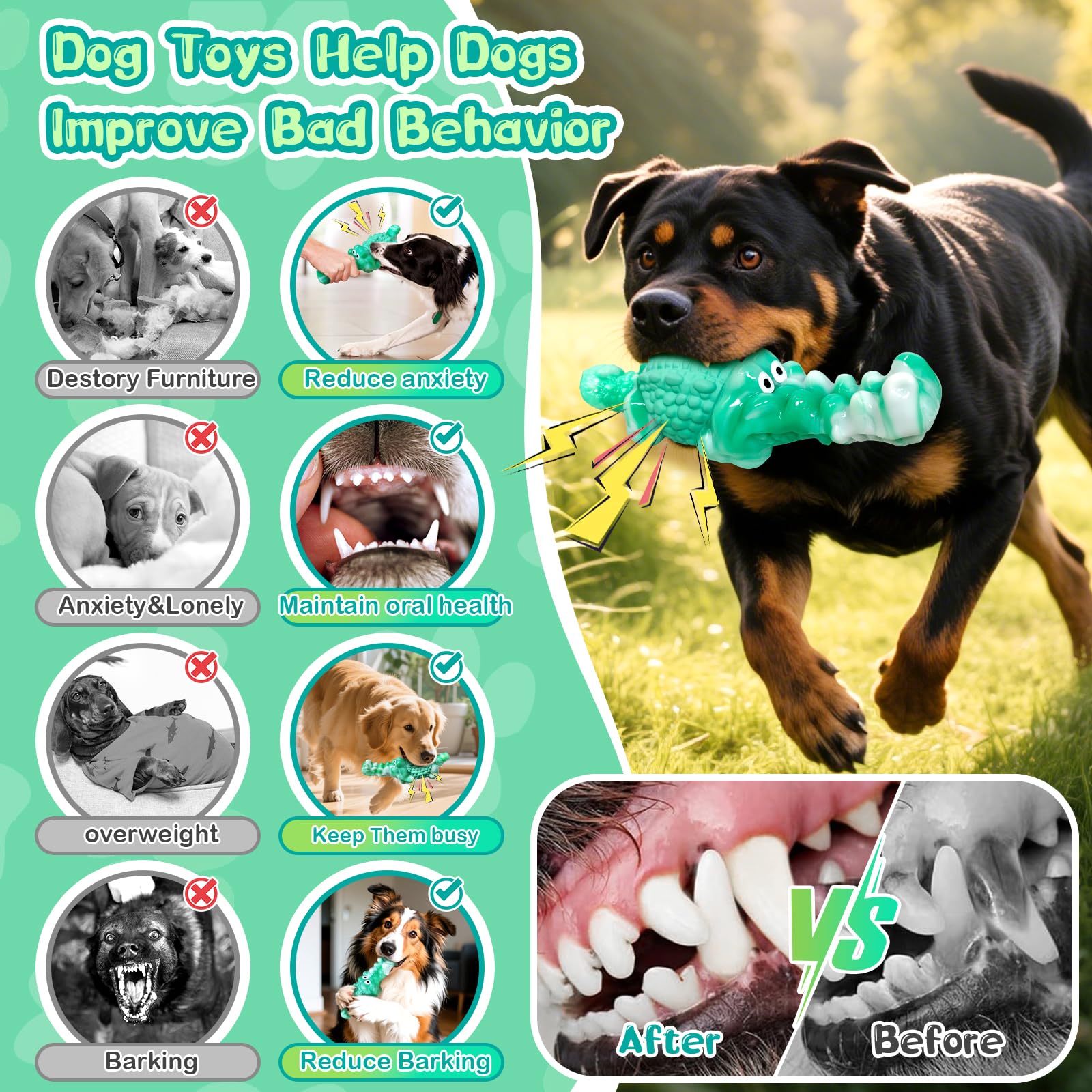 BellaWagg training reward chew toy shown as a practical gift for dogs