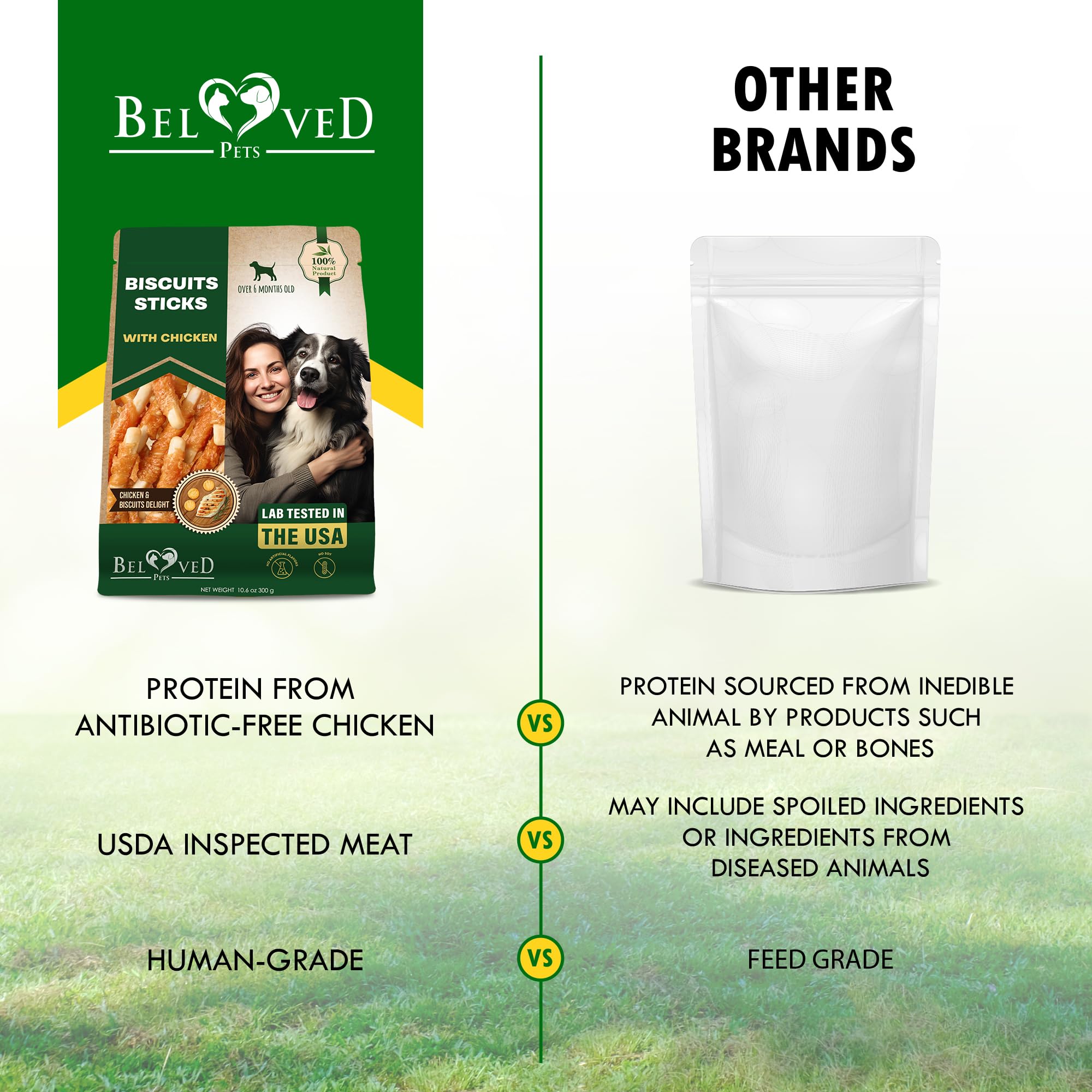 Beloved Pets biscuit-stick gluten-free-snack presents grain-free choice