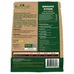 Beloved Pets biscuit-stick rawhide-free twist shows a safer chew option