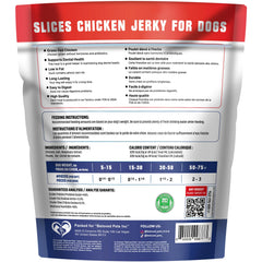 Beloved Pets Chicken Jerky close-up of 100-percent chicken meat high-protein treat