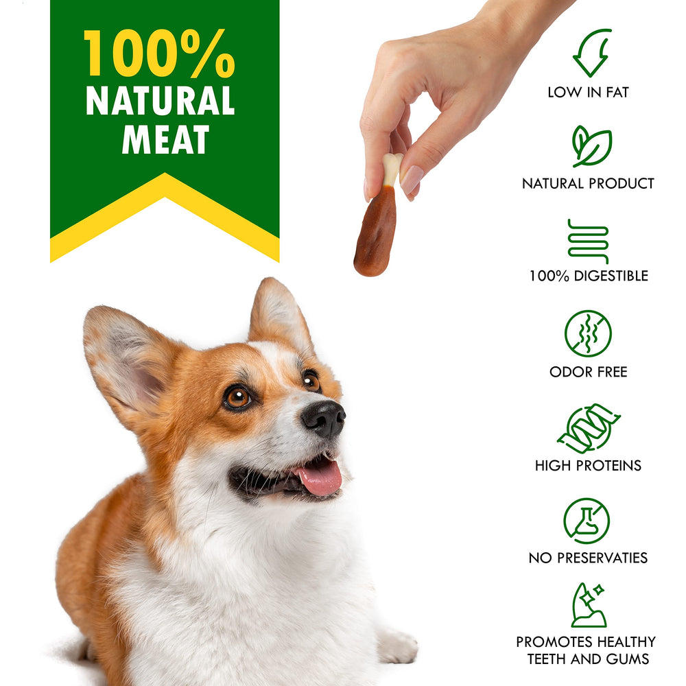 Beloved Pets dehydrated chicken jerky tray provides high-protein, grain-free treat for active dogs.