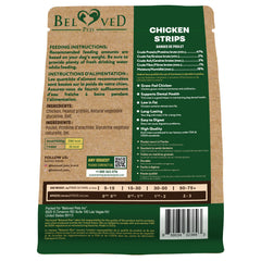 Beloved Pets rawhide-free jerky sticks image, a safer chew alternative for dogs.
