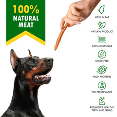 Beloved Pets training reward image, bite-sized jerky strips perfect for practice sessions.