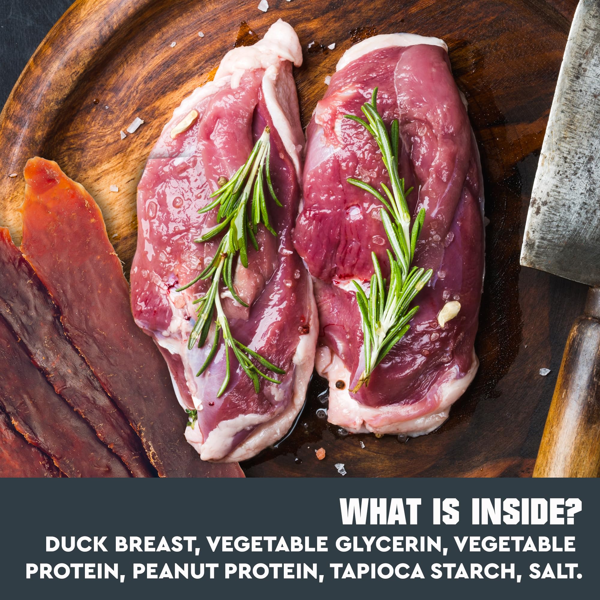 Beloved Pets Duck Jerky training-reward ready for quick, motivating sessions
