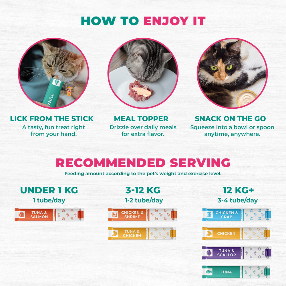 Beloved Pets grain-free squeezable tubes offer grain-free wholesome daily snack