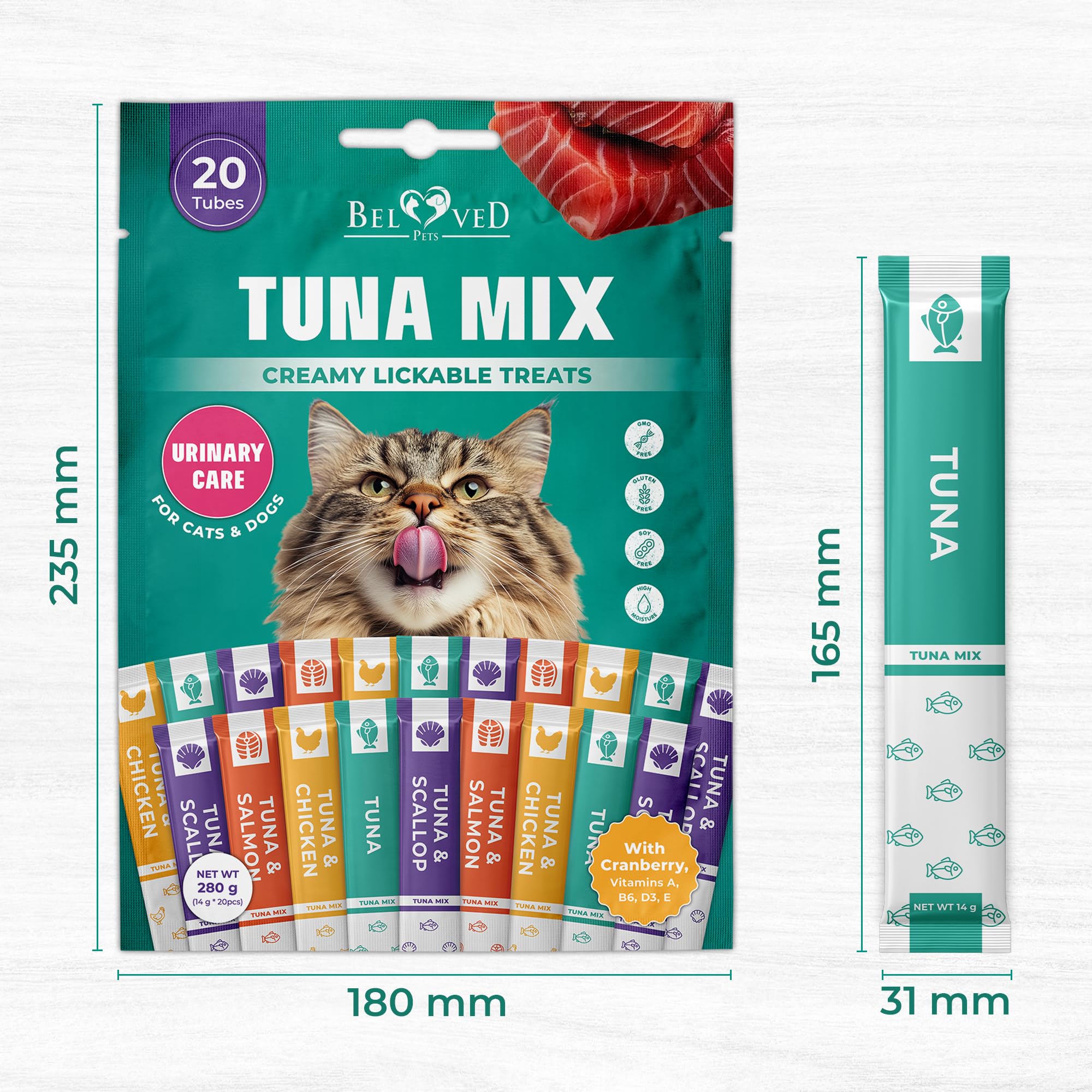 Beloved Pets interactive feeding tube setup for bonding mealtime