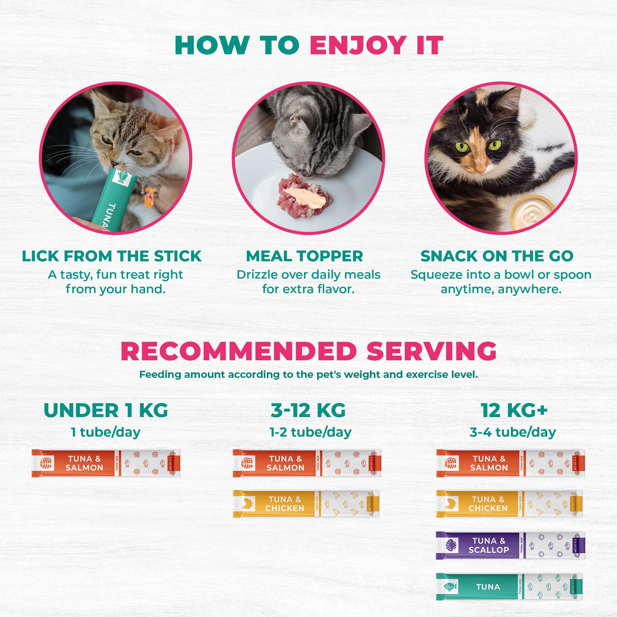 Beloved Pets low-calorie hydration tube promoting fluid intake