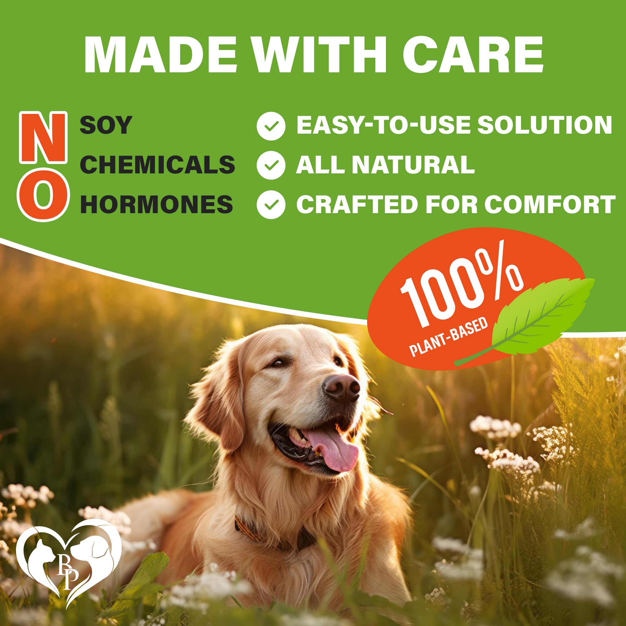 Beloved Pets Revolution packaging and chews promoting daily use for canine health.