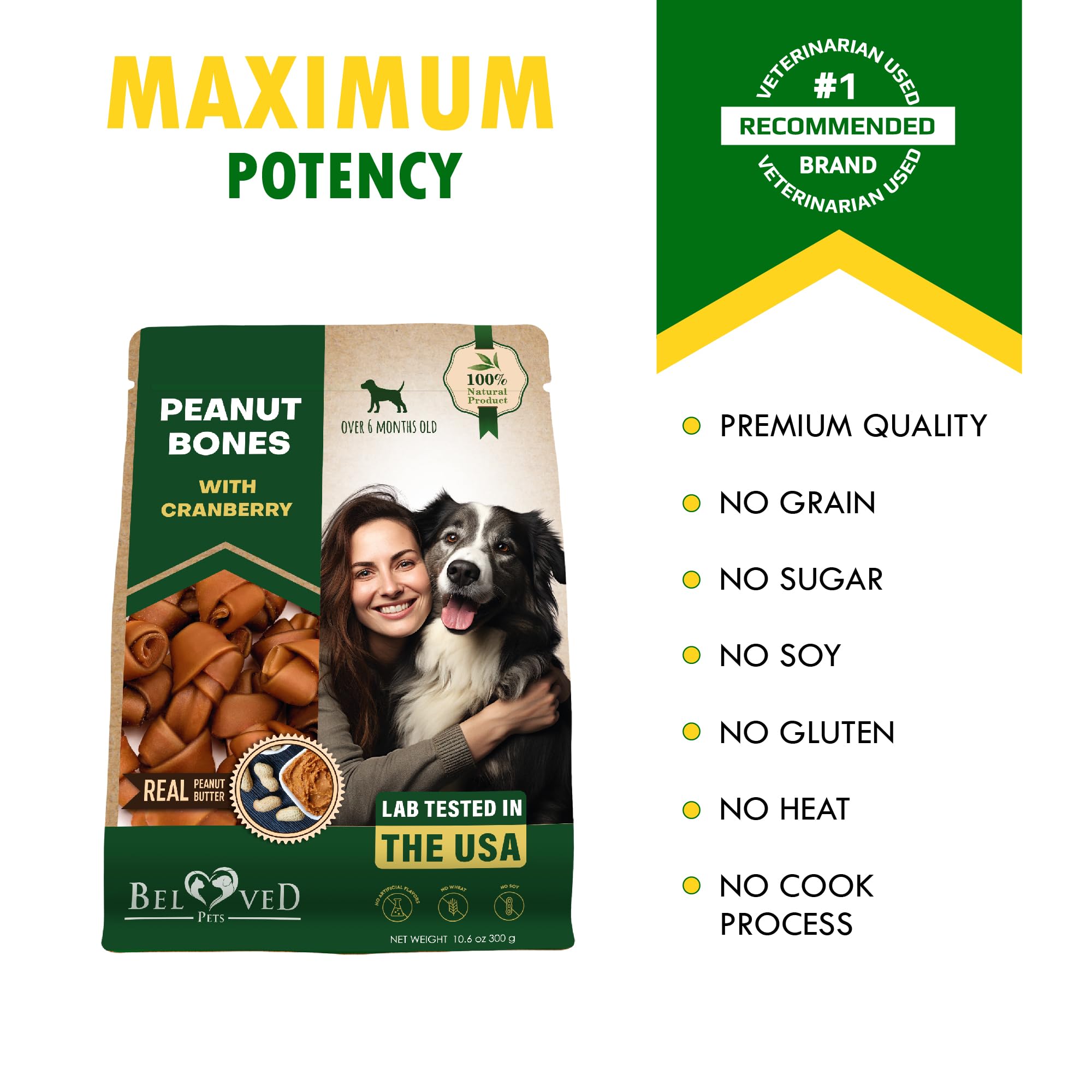Beloved Pets training snack bite-sized image supports easy rewards during training