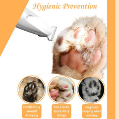 Belvedir Cat Grooming Trimmer used in bath scenarios shows waterproof design and easy cleaning.