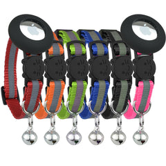 Bemix Pets reflective cat collar in black boosts nighttime visibility for safe outdoor time