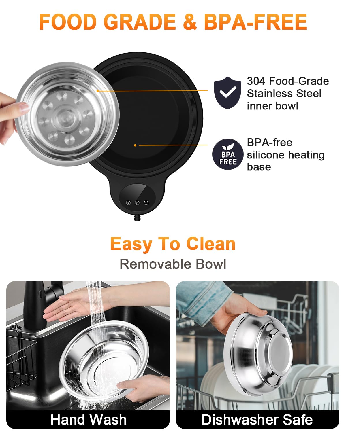 Bemokuri BPA-free heating base emphasizes safe materials and durability