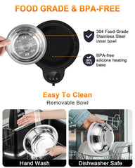 Bemokuri BPA-free heating base emphasizes safe materials and durability