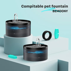 BEMOONY sponge filters capture hair for fresher drinking water