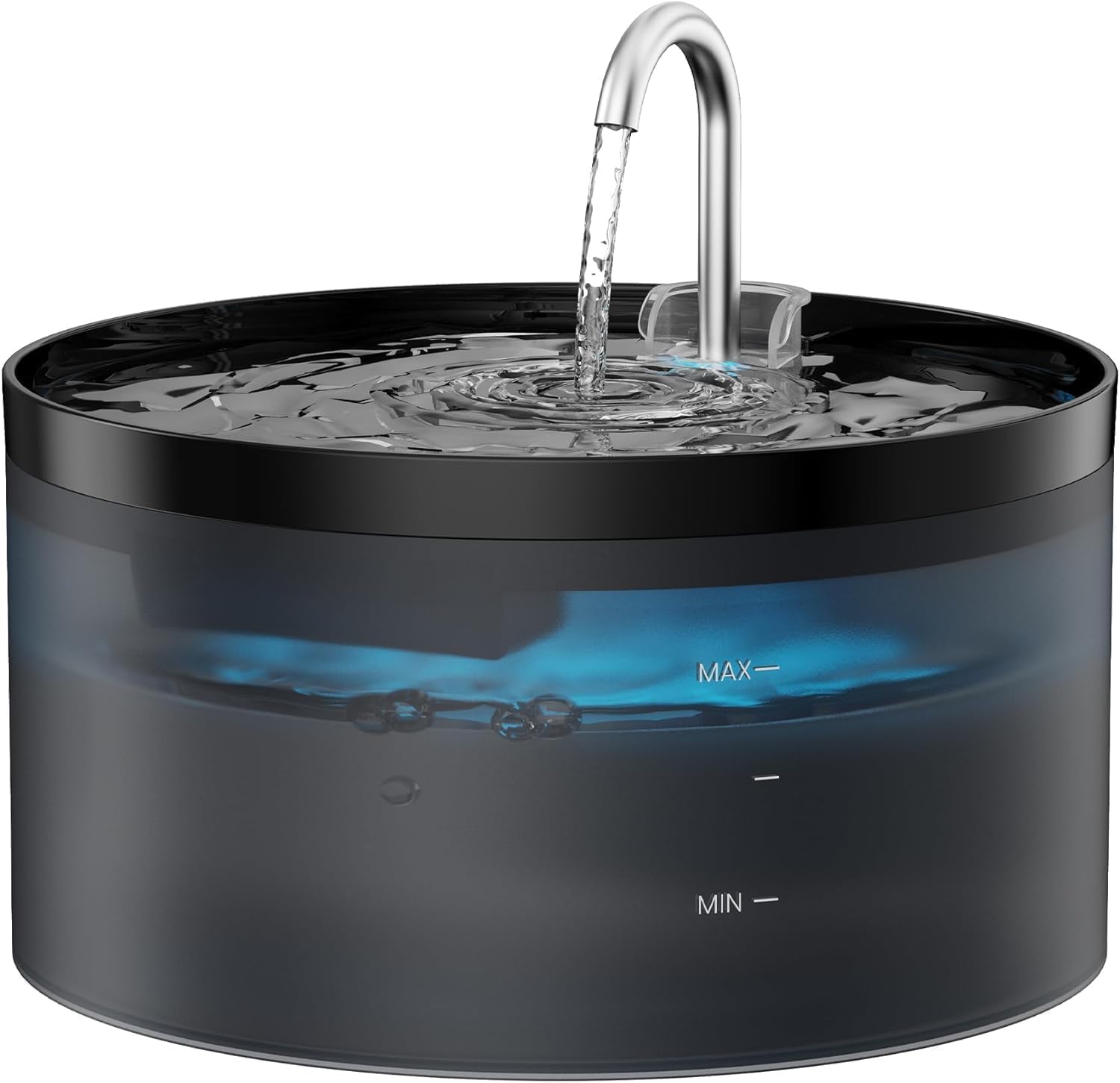 BEMOONY cat water fountain 108oz capacity for long-lasting hydration during the day