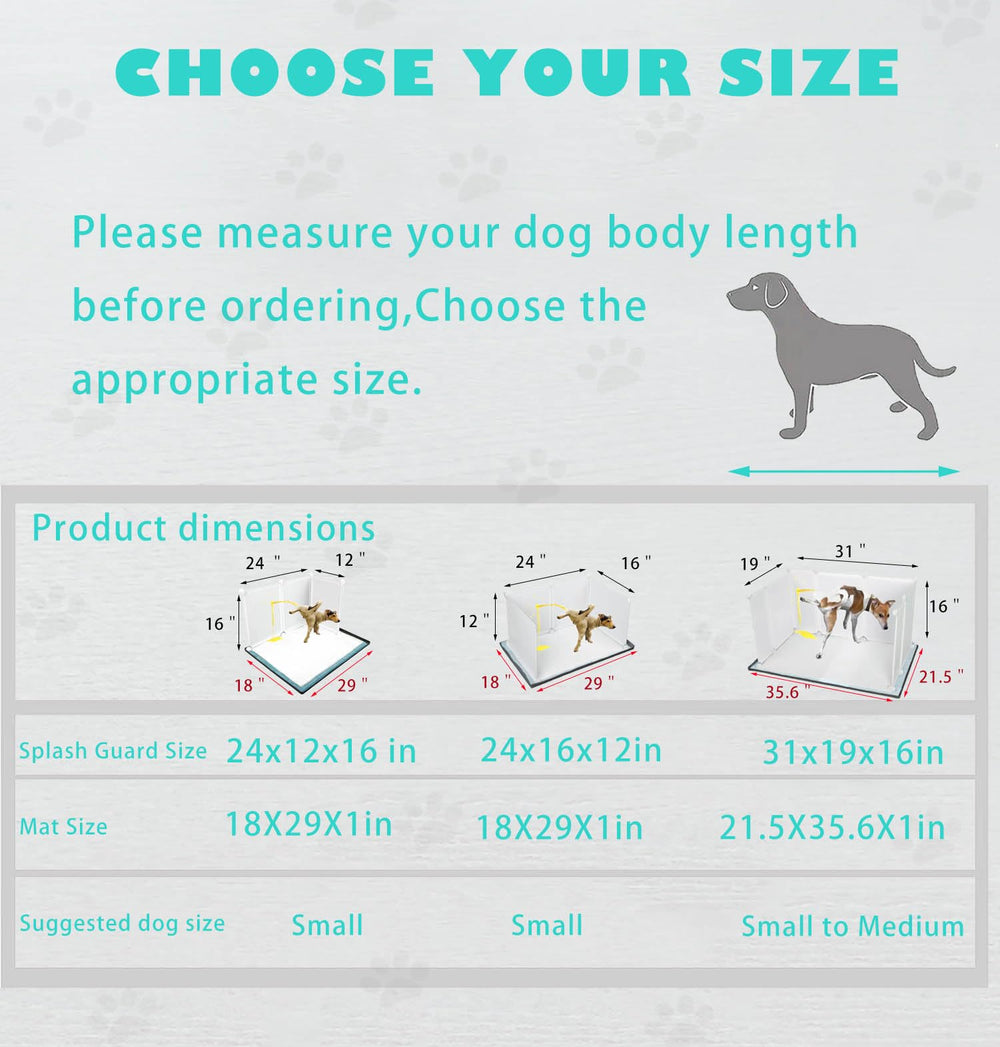 Bencacawinstyle edge peeing dog training with elevated edges