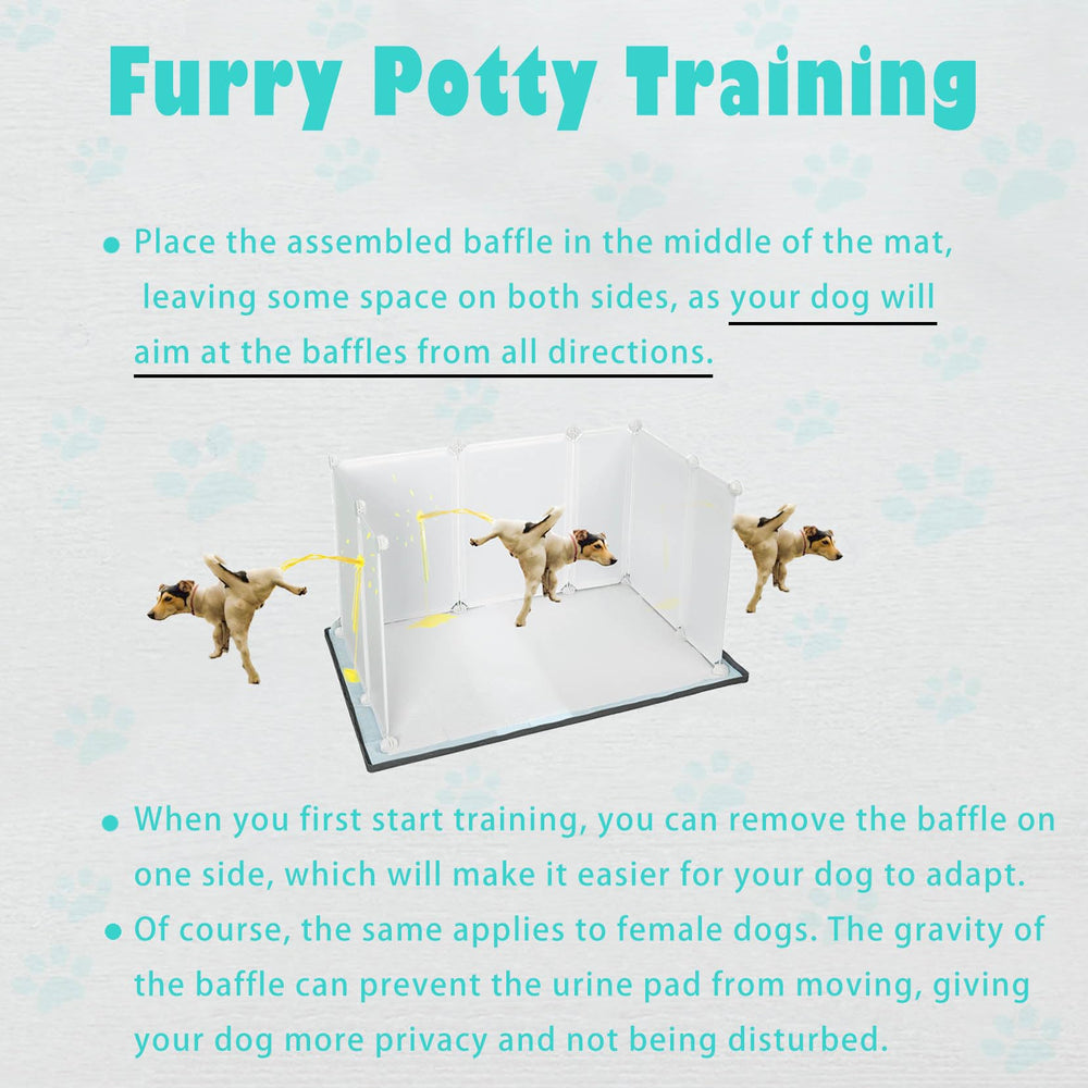 Bencacawinstyle indoor potty for small to medium dogs with easy cleanup