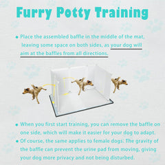 Bencacawinstyle indoor potty for small to medium dogs with easy cleanup