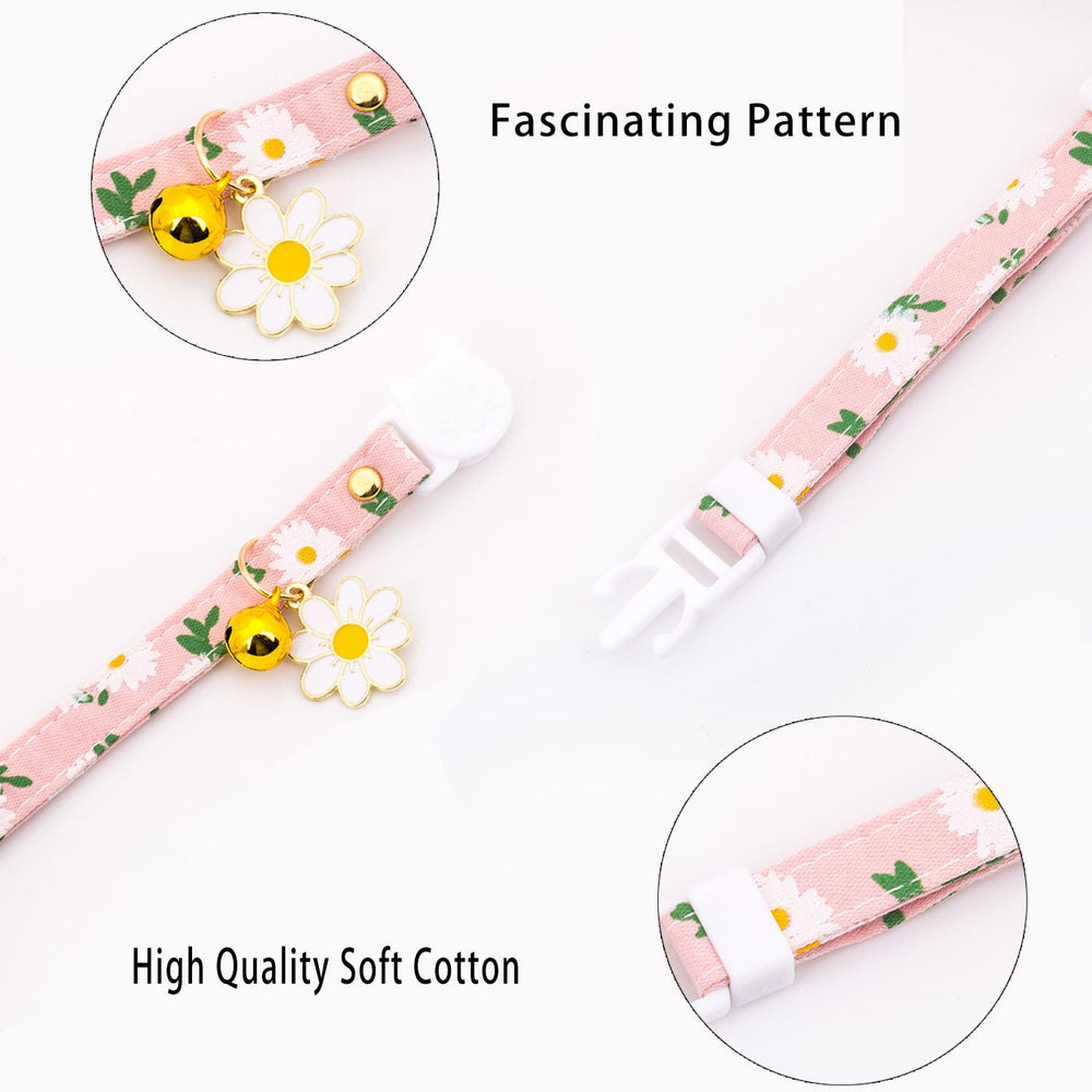 Bencacawinstyle safety breakaway buckle cat collar demonstrates quick release for pet safety