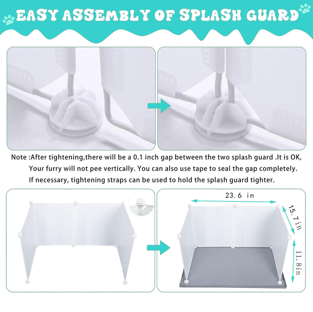 Bencacawinstyle waterproof mat is easy to wipe clean after use